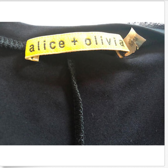 Alice + Olivia Sleeveless Hi Lo Mini Dress SZ M - Picture 5 of 5